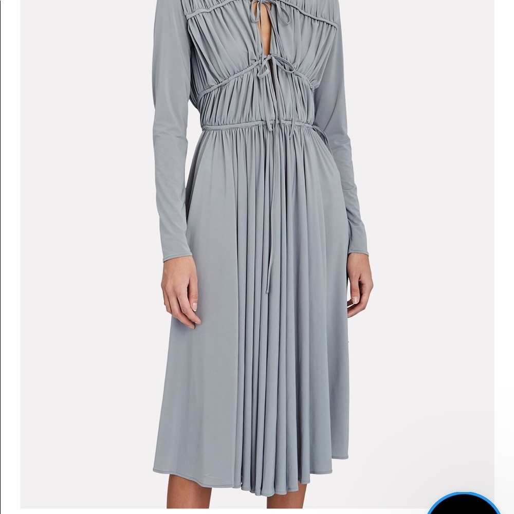 TOVE Lexi Tie-Front Midi Dress (size FR 36/UK 8) - Picture 6 of 7